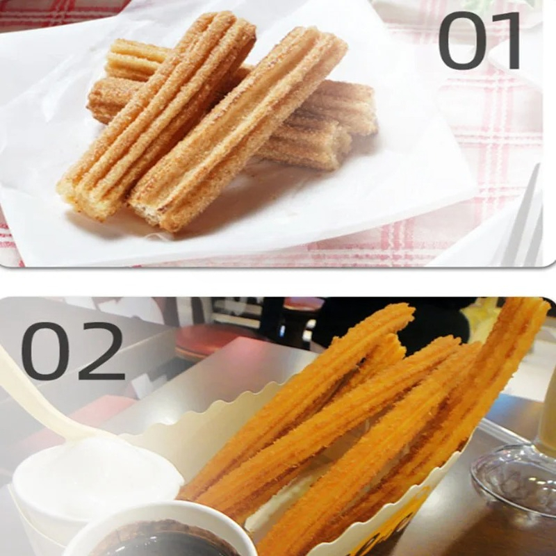Electric Churro Maker Machine - Small Churros Maker Stainless Steel Vertical
