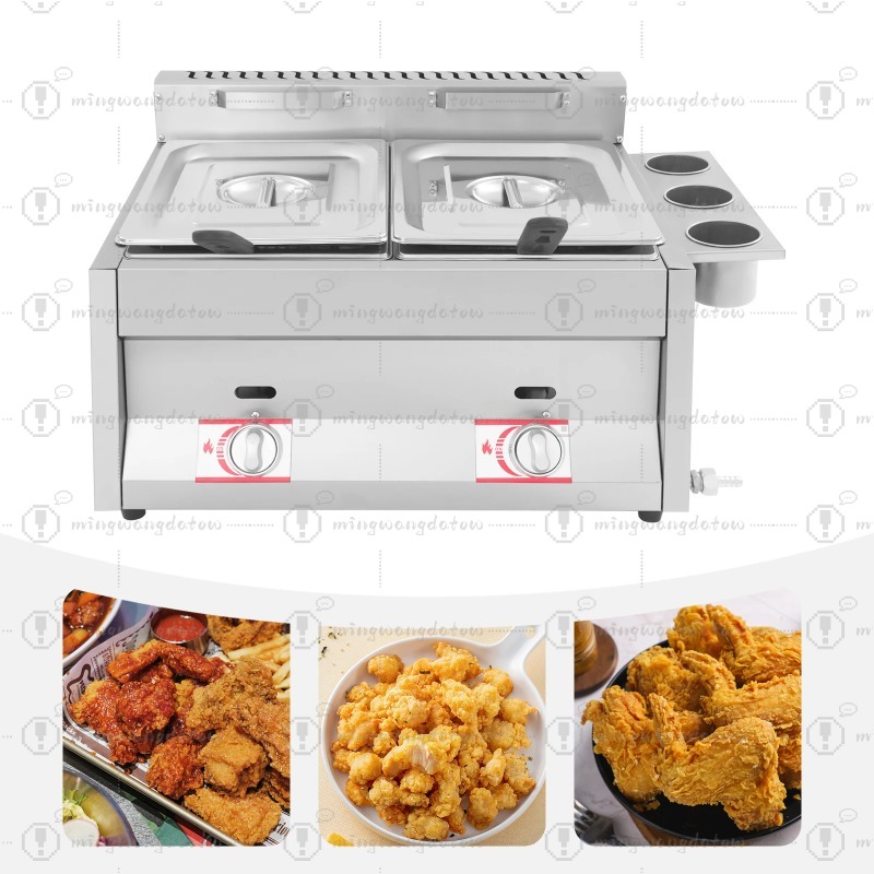 Fryer Basket Commercial Stainless - NEW Commercial Gas Deep Fryer 12L