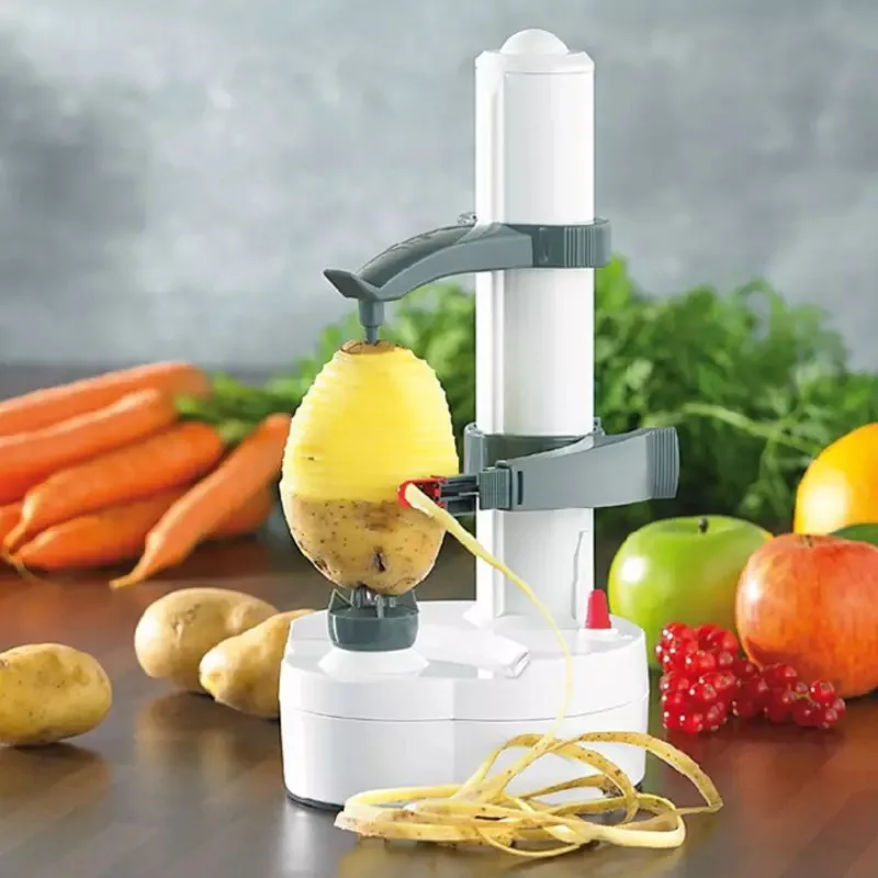 Commercial Potato Peeler Machine - Multifunction Stainless Steel Electric Peeler Automatic