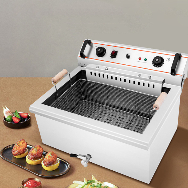 Electric Fryer Commercial 20L - 20L/30L Electric Deep Fryer for French