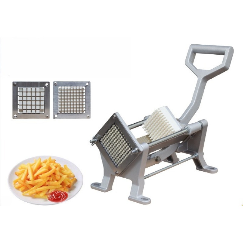 Commercial French Fry Cutter - Manual French Fry Slicer Multifunctional Radish