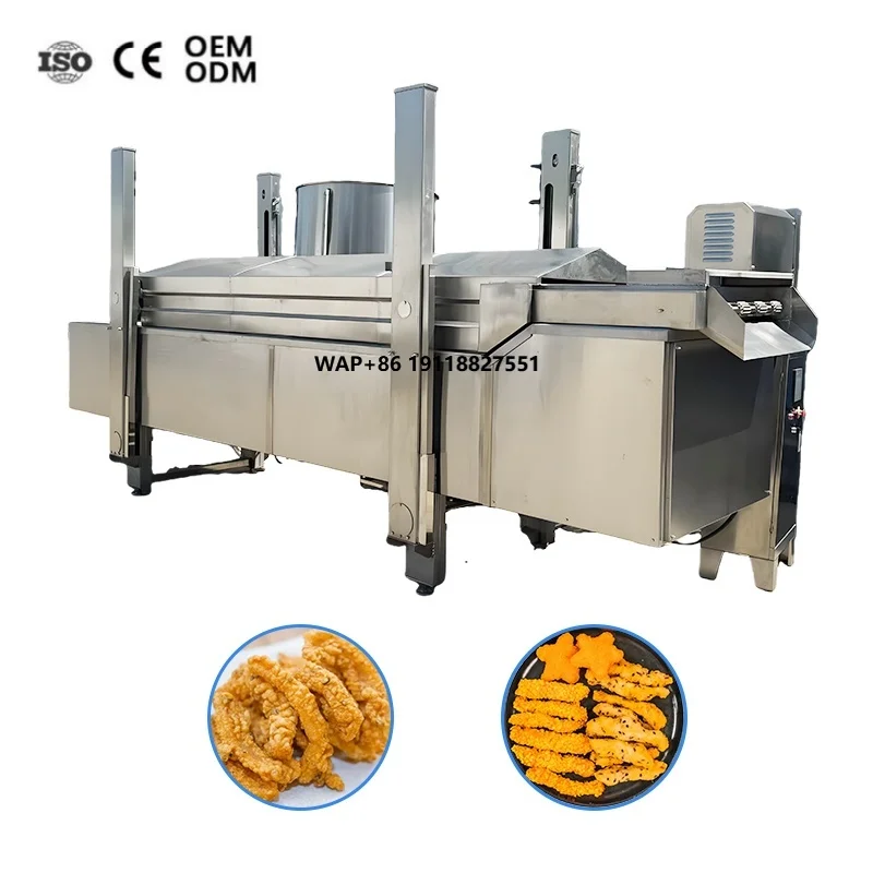 Commercial Donut Fryer Electric - Commercial Electric Continuous Conveyor French Fry