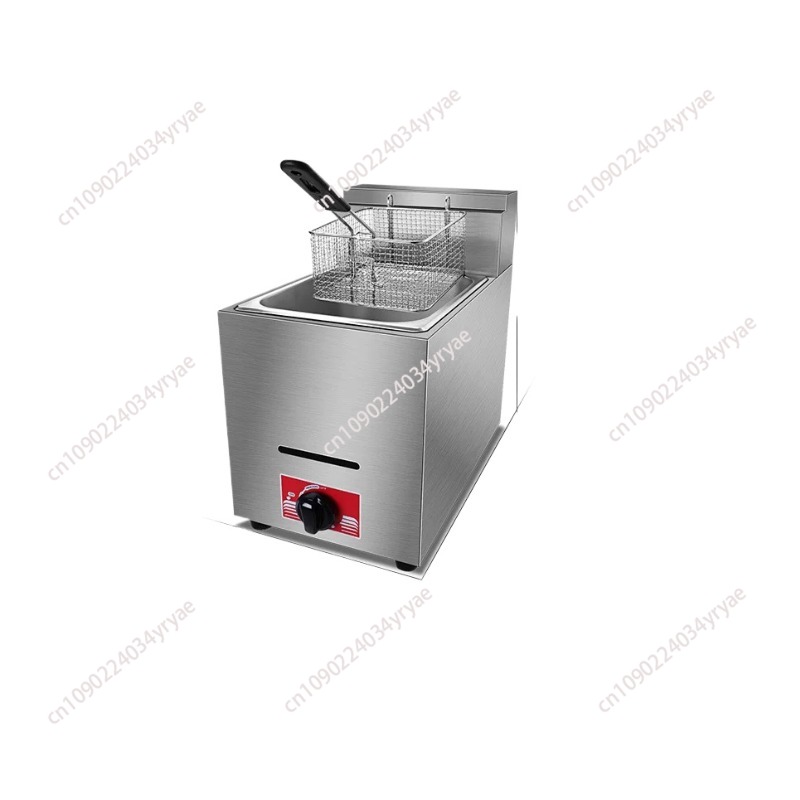 Commercial Gas Deep Fryer Propane - Commercial LPG Gas Deep Fryer With