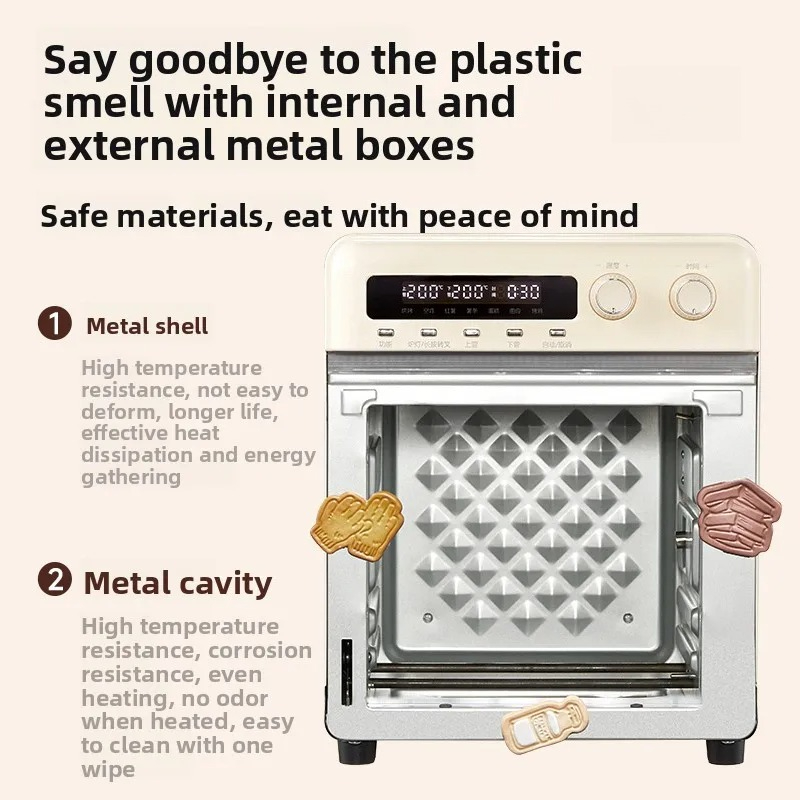 Electric Fryer Commercial 20L - 20L Multi‑Function Air Fryer Electric Oven