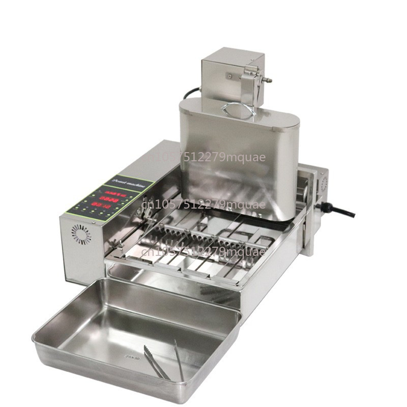 Commercial Donut Fryer Electric - Commercial Household, Electric Digital Display, Four-row