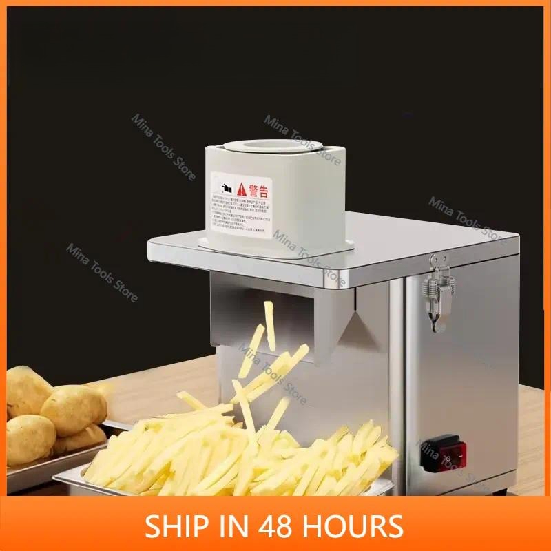 Commercial French Fry Cutter - 2026 Factory Direct Sales Automatic Potato