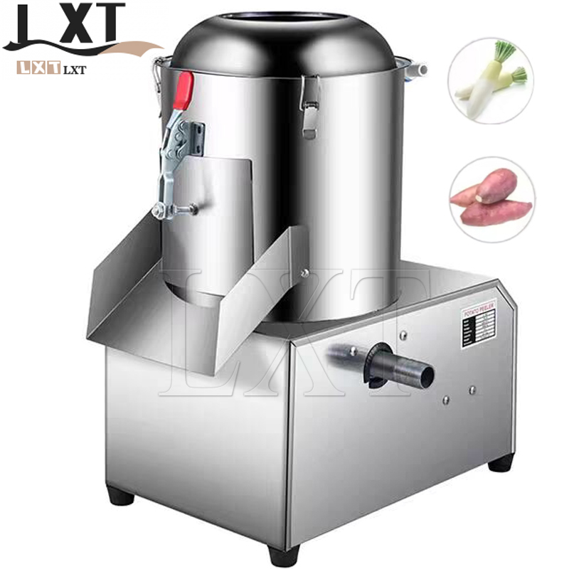 Commercial Potato Peeler Machine - Stainless Steel Potato Cleaning Peeling Machine