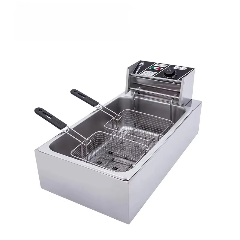 Fryer Basket Commercial Stainless - 12L Electric Commercial Deep Fryer 3KW
