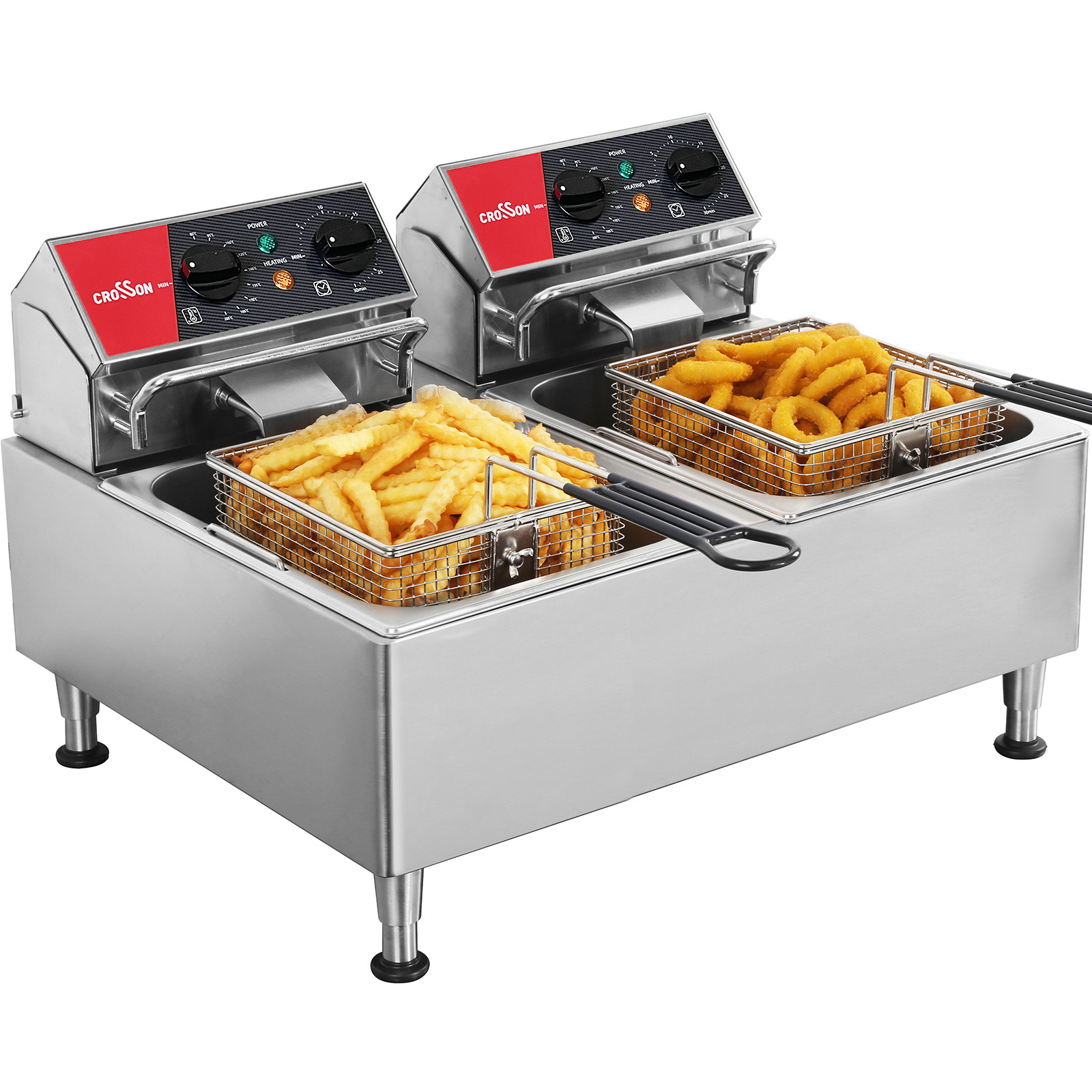 Countertop Deep Fryer With Timer - For CF-26 12L Electric Deep Fryer