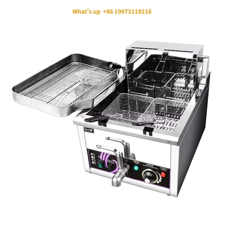 Commercial Donut Fryer Electric - 2026 Commercial Desktop Chicken Donut Fryer