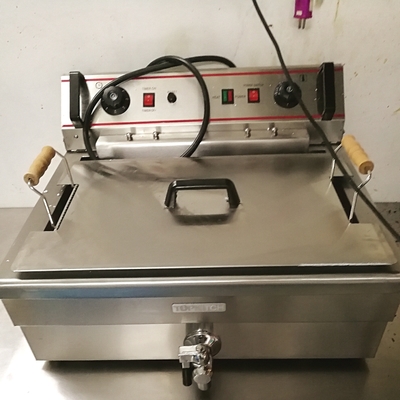 Electric Fryer Commercial 20L - 20L Electric Fryer Commercial Single-tank Fryer