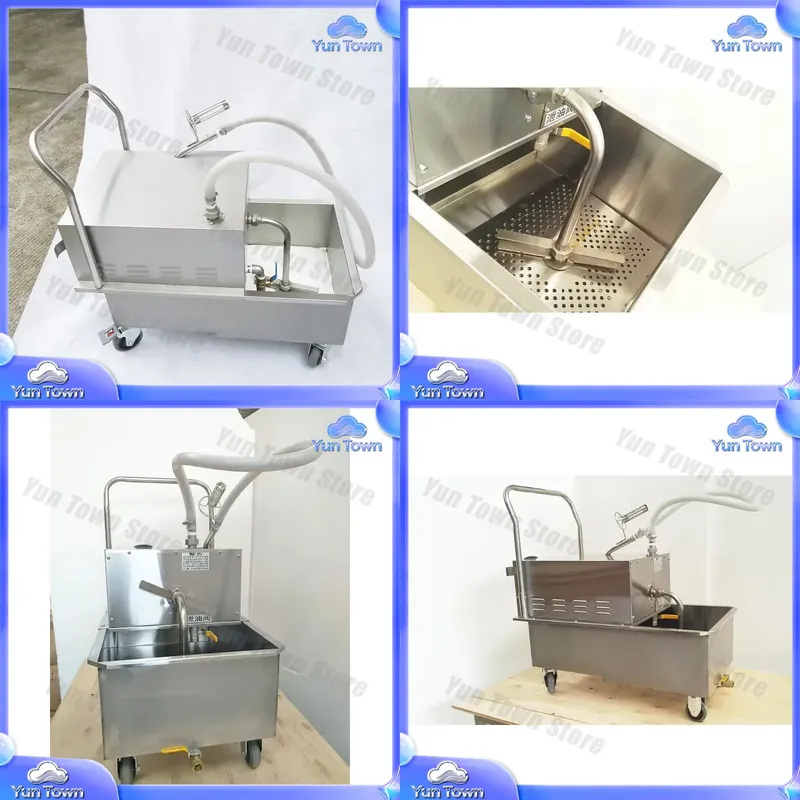 Fryer Oil Filtration Machine - GX-30 Oil Filter Machine for Frying