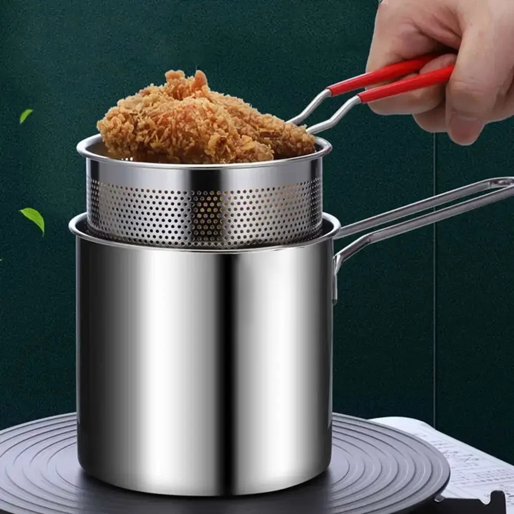 Fryer Basket Commercial Stainless - Stainless Steel Deep Fryer with Basket