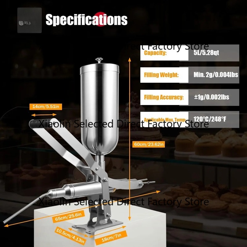 5L Manual Churro Maker Machine - Electric Churro Maker Machine review and price