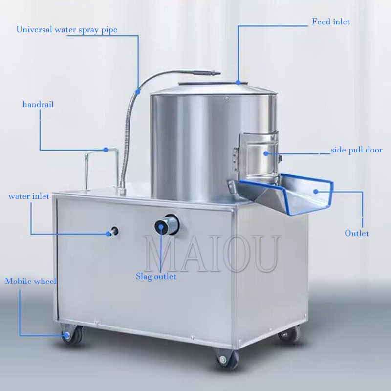 Industrial Taro Peeler Machine - Commercial Potato Peeler Machine review and price
