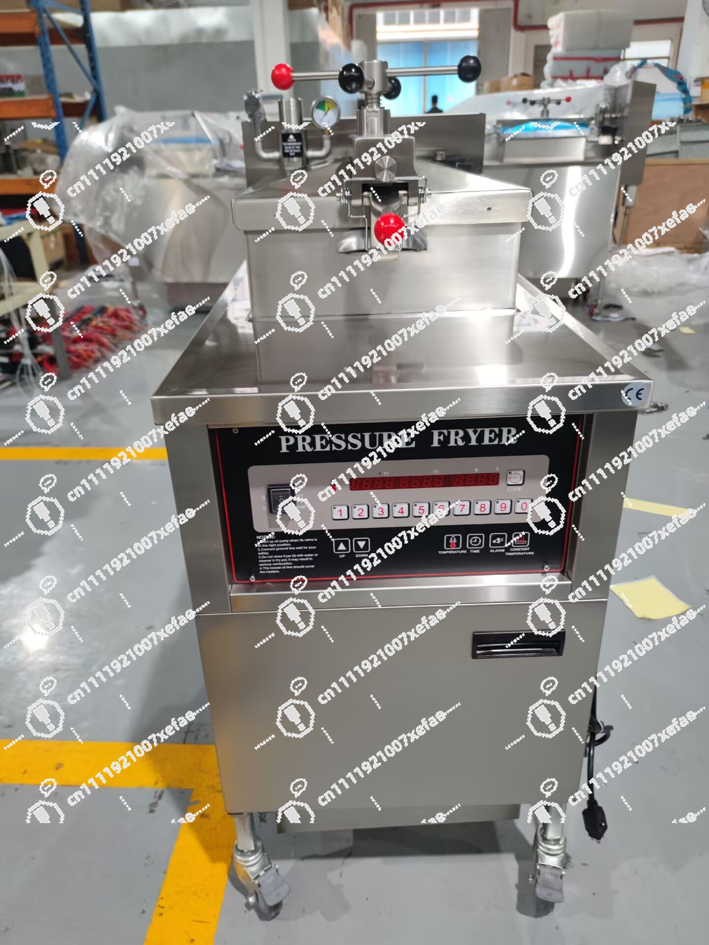Commercial Deep Electric Gas H - Pressure Fryer Commercial Chicken review and price