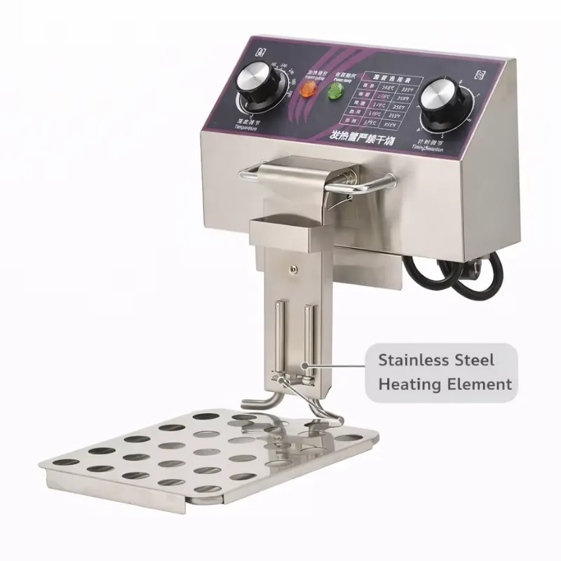 Restaurant Kitchen Double Tank - Countertop Deep Fryer With Timer review and price