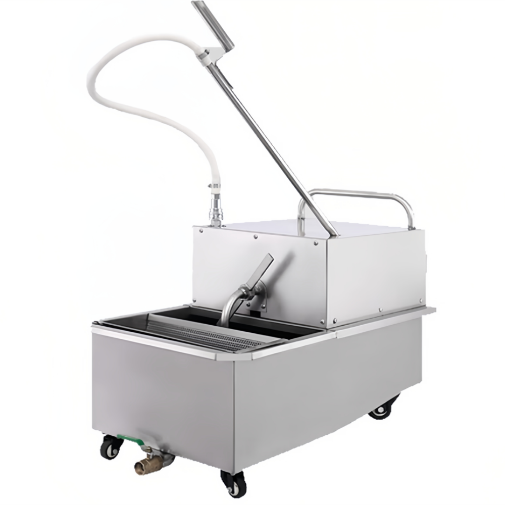 35L Stainless Steel Commercial - Fryer Oil Filtration Machine review and price