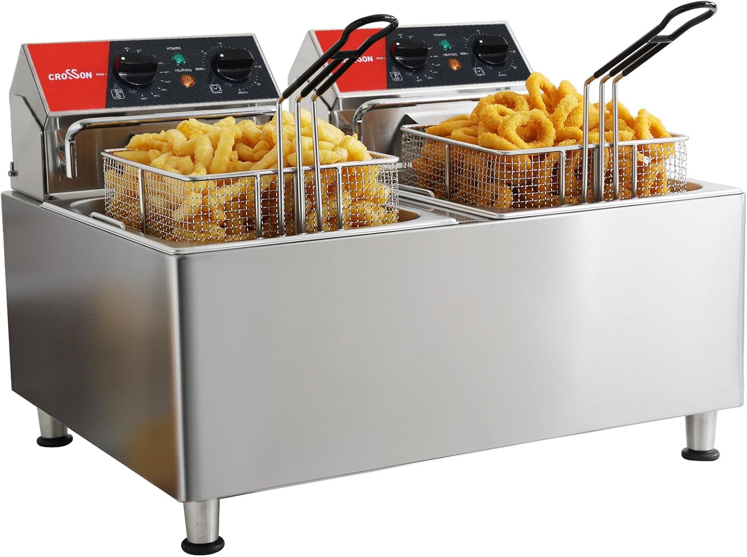 For CF-30  16L Electric Deep F - Countertop Deep Fryer With Timer review and price