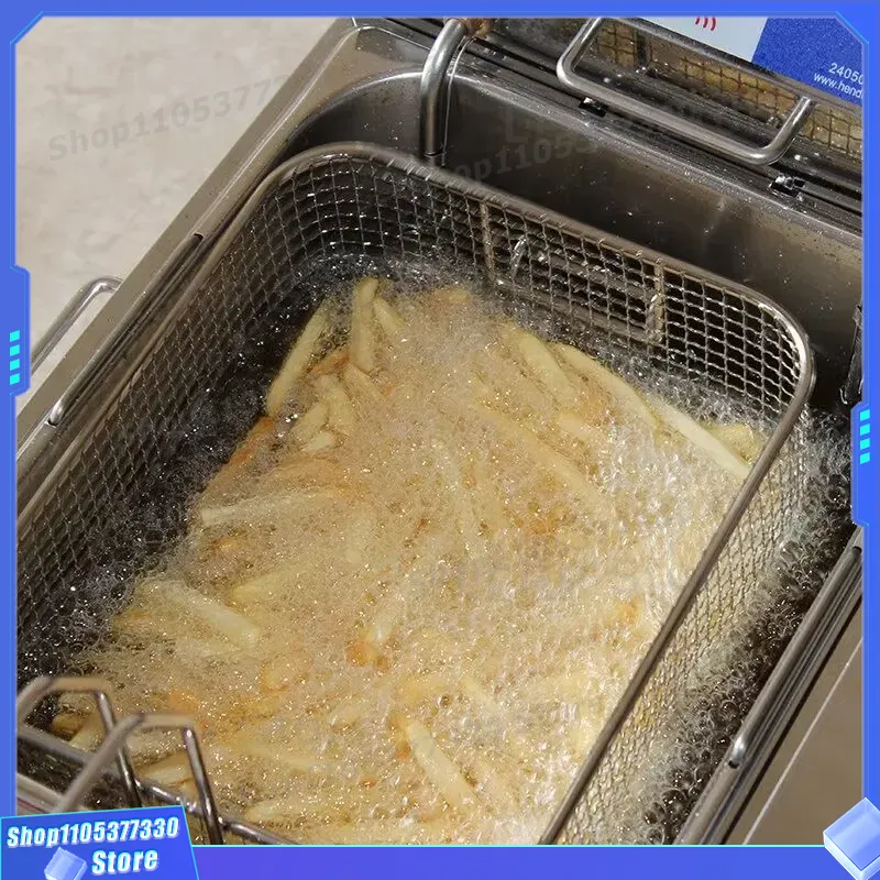 Electric Deep Fryer 12L Double - Commercial Deep Fryer Double Tank 12L review and price