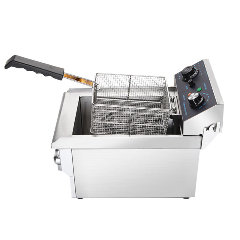 220V 10L Stainless Steel Elect - Countertop Deep Fryer With Timer review and price