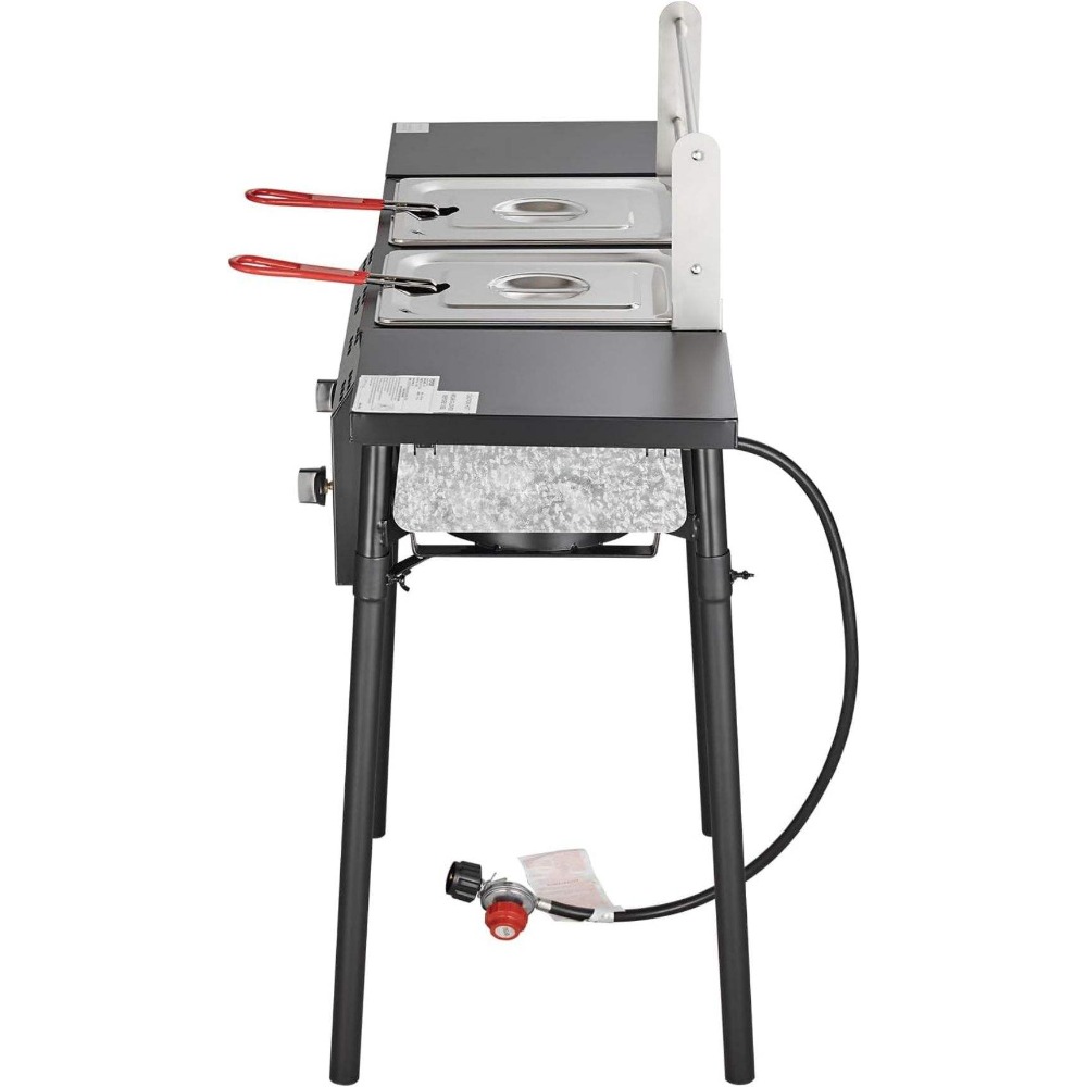Commercial Outdoor Double Deep - Commercial Gas Deep Fryer Propane review and price