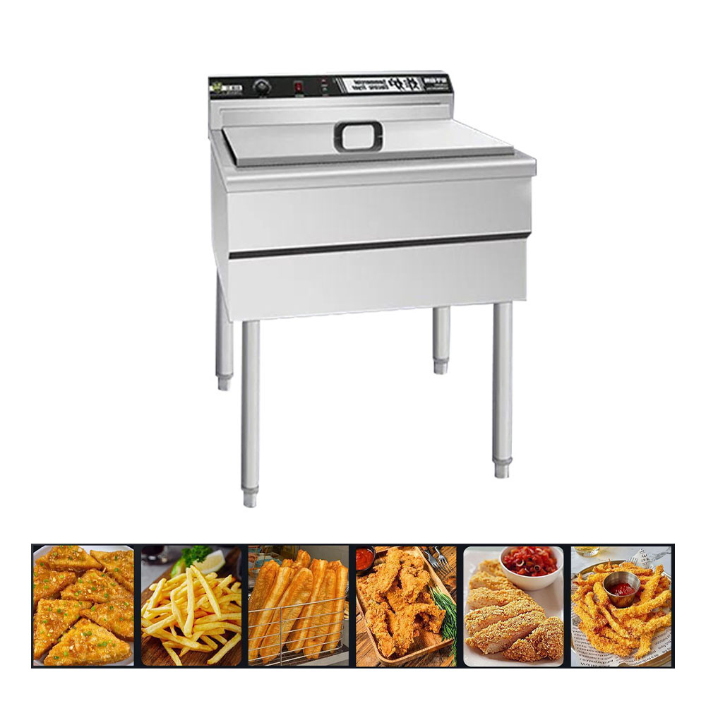 Large Commercial Stainless Ste - Countertop Deep Fryer With Timer review and price