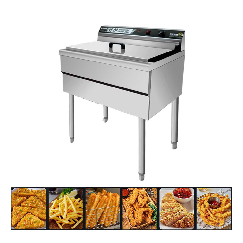 Large Commercial Stainless Ste - Countertop Deep Fryer With Timer review and price