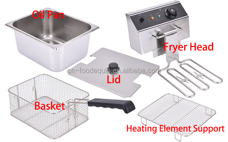 20L Single Tank Commercial Sta - Countertop Deep Fryer With Timer review and price