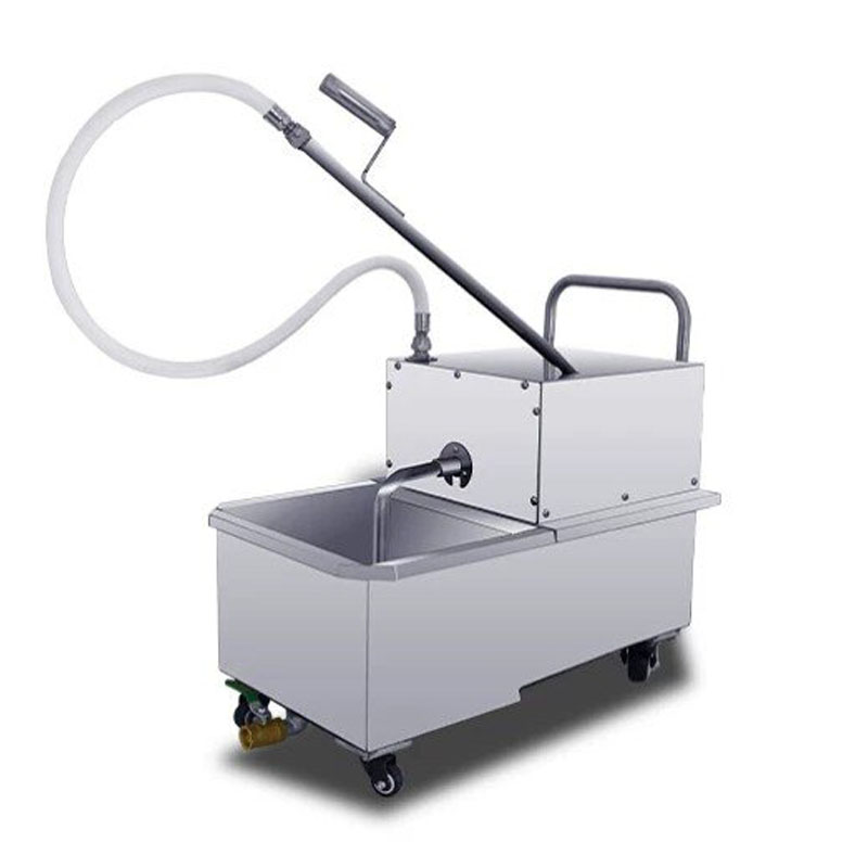 Stainless Steel Mobile Cooking - Fryer Oil Filtration Machine review and price