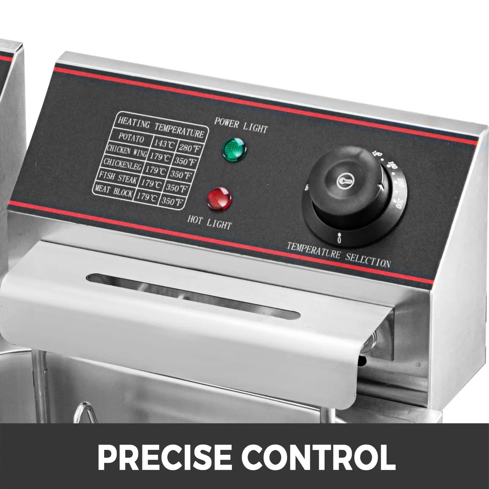 Electric Deep Fryers Dual Tank - Commercial French Fry Cutter review and price