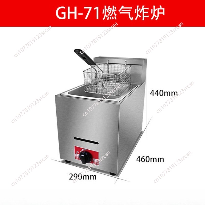 Commercial LPG Gas Deep Fryer  - Commercial Gas Deep Fryer Propane review and price