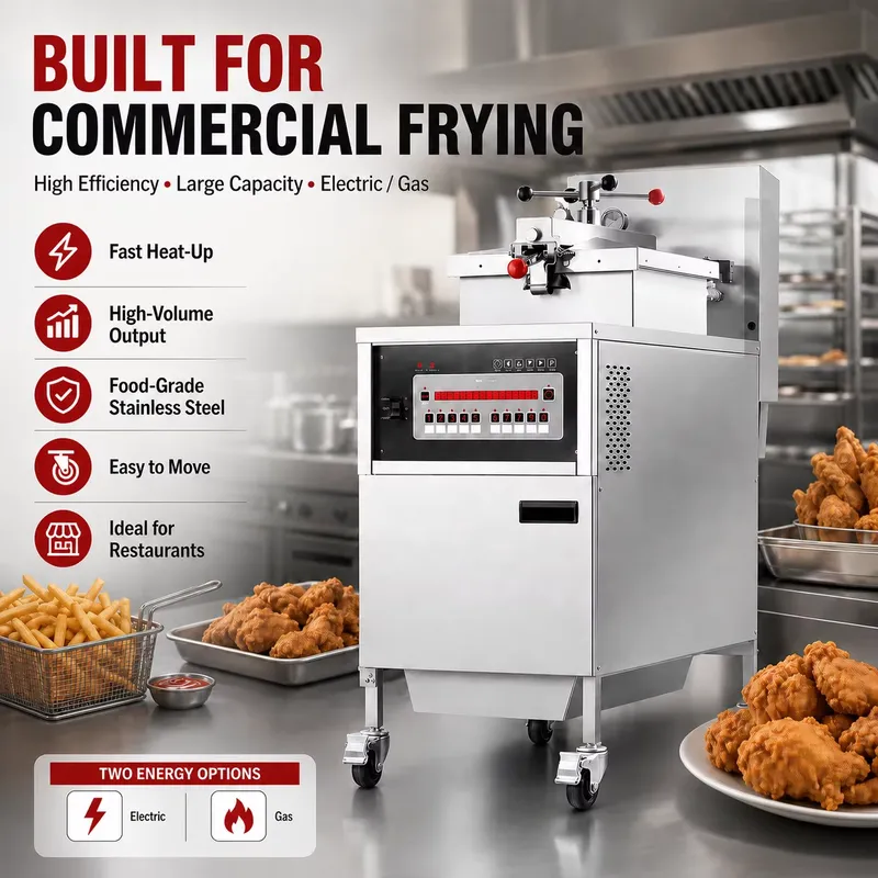 for Henny Chicken Electric Pre - Pressure Fryer Commercial Chicken review and price