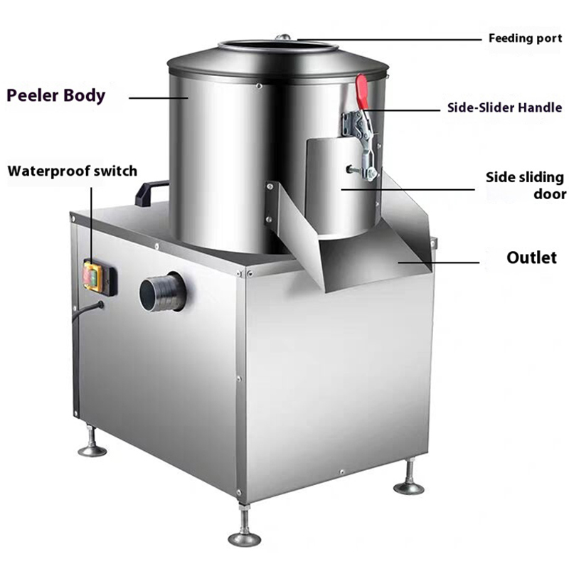 Automatic Peeler Industrial Po - Commercial Potato Peeler Machine review and price