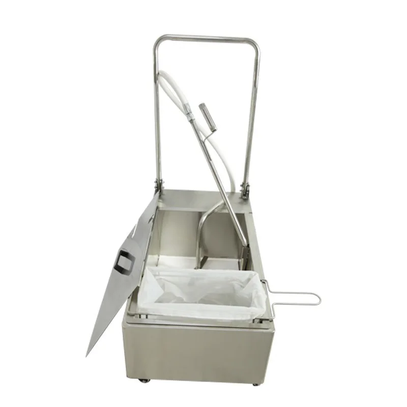 48L Oil Filtration Cart, Stain - Fryer Oil Filtration Machine review and price