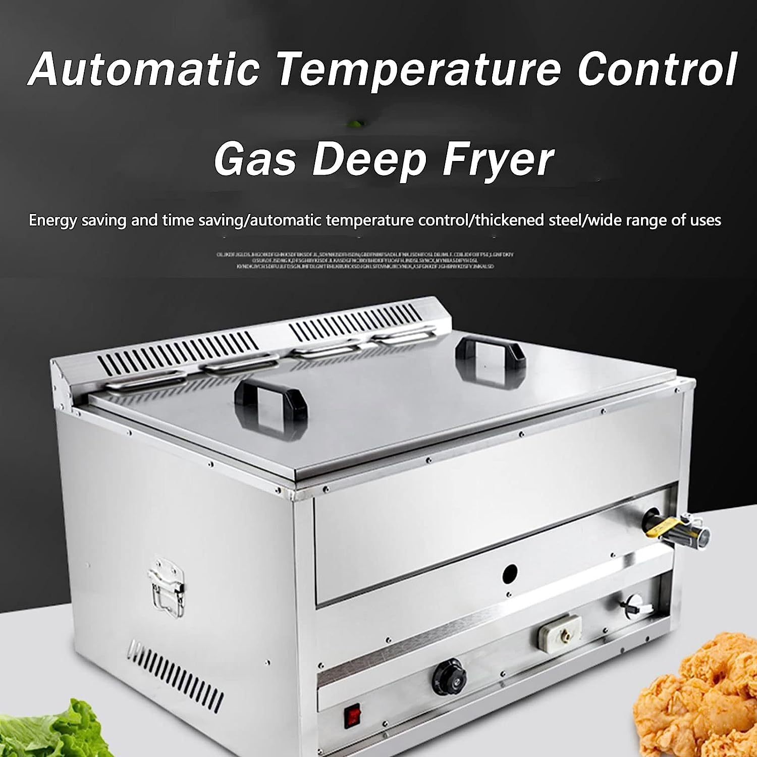 Commercial Gas Deep Fryer,Coun - Commercial Gas Deep Fryer Propane review and price