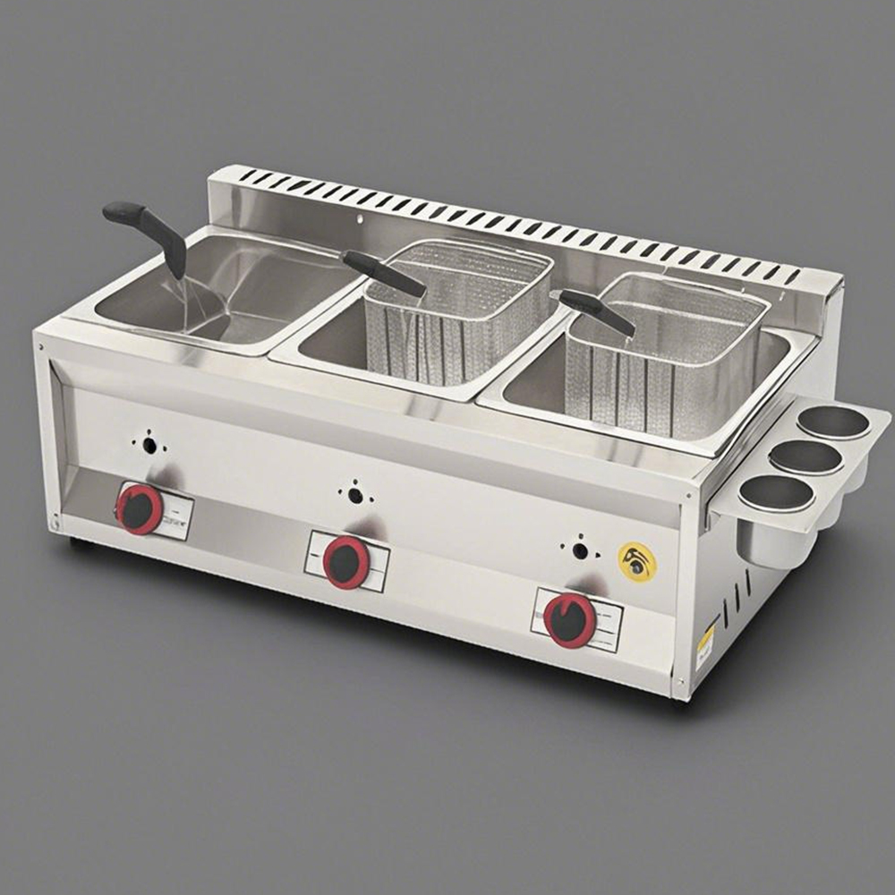 Propane Gas Deep Fryer Three T - Commercial Gas Deep Fryer Propane review and price