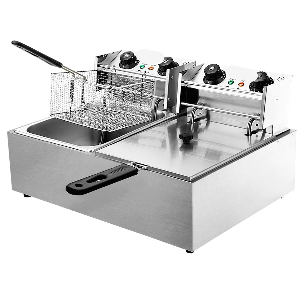 &For 20L Electric Commercial D - Fryer Basket Commercial Stainless review and price