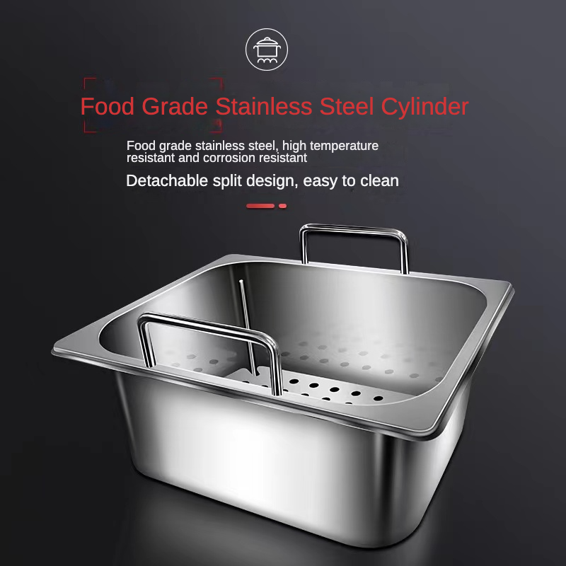 High quality 20L 2 cans 2 bask - Electric Fryer Commercial 20L review and price