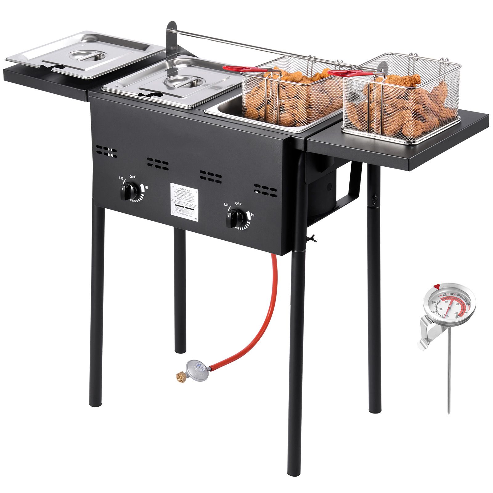 Outdoor Propane Deep Fryer, Du - Commercial Gas Deep Fryer Propane review and price