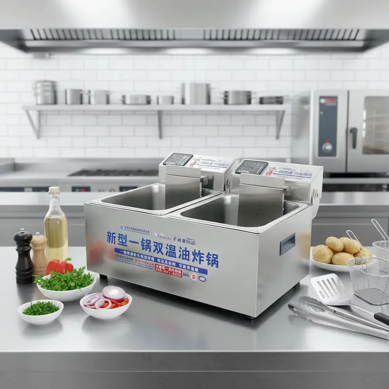2026 New, High Quality, Commer - Commercial Deep Fryer Double Tank 12L review and price