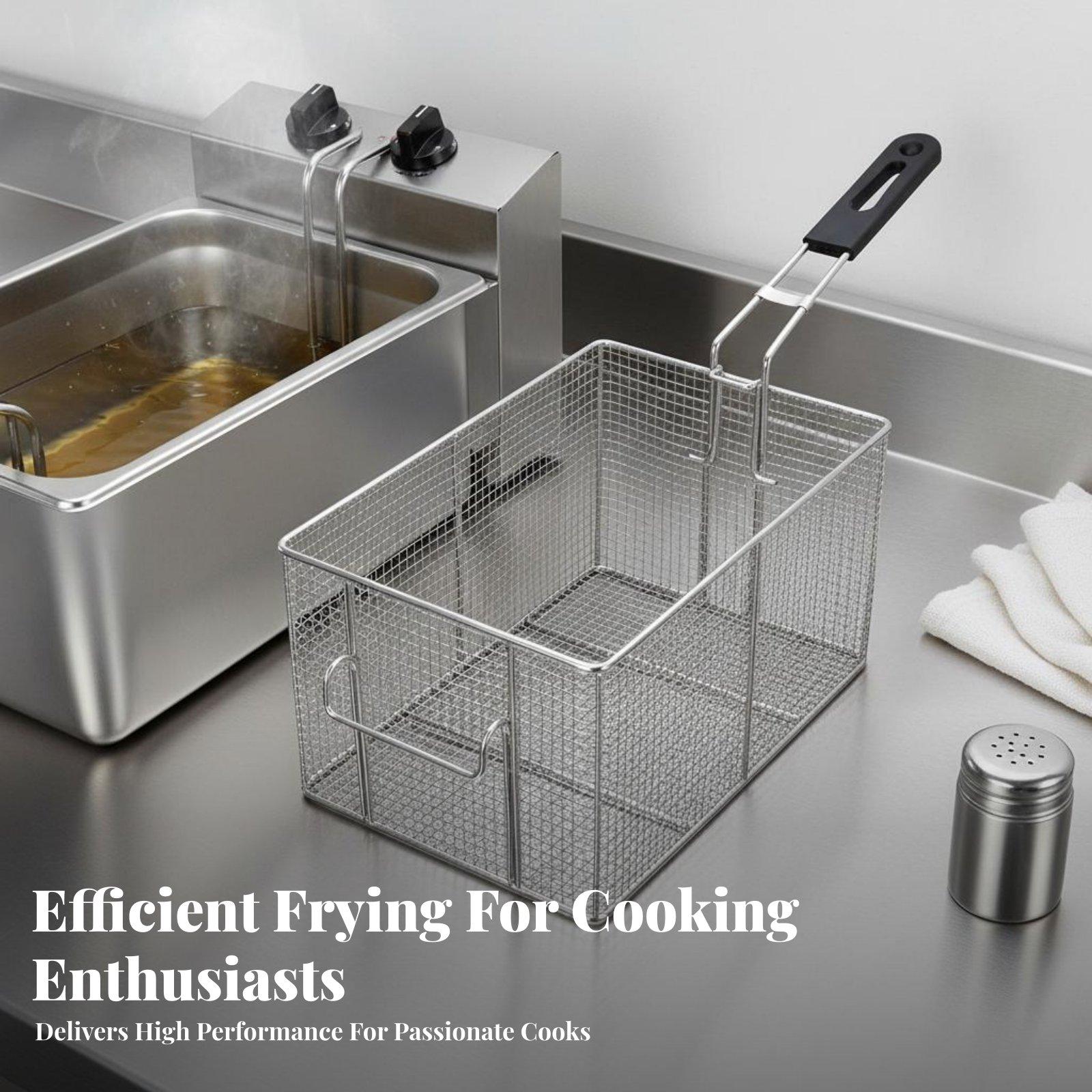 Stainless Steel Frying Basket  - Fryer Basket Commercial Stainless review and price