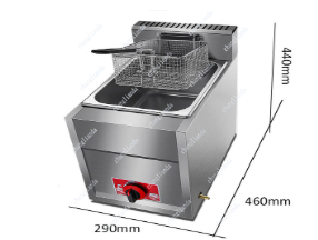 Commercial LPG Gas Deep Fryer  - Commercial Gas Deep Fryer Propane review and price