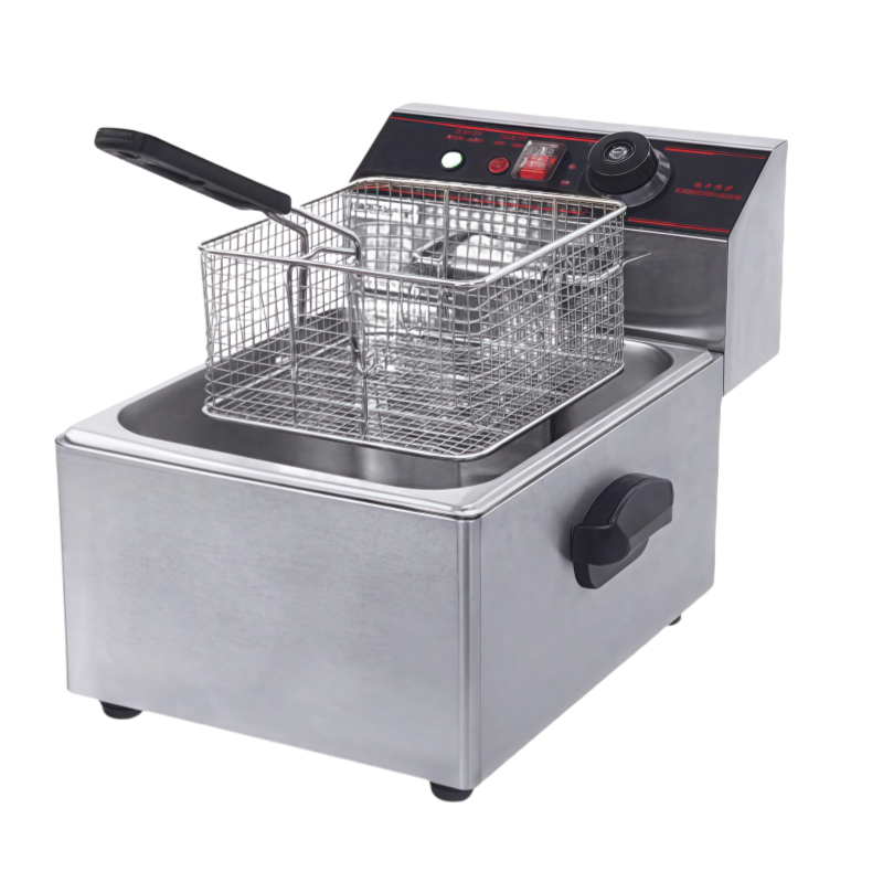 CE Certification  6L 8L 12L 16 - Commercial Deep Fryer Double Tank 12L review and price