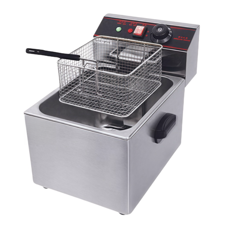 CE Certification  6L 8L 12L 16 - Commercial Deep Fryer Double Tank 12L review and price