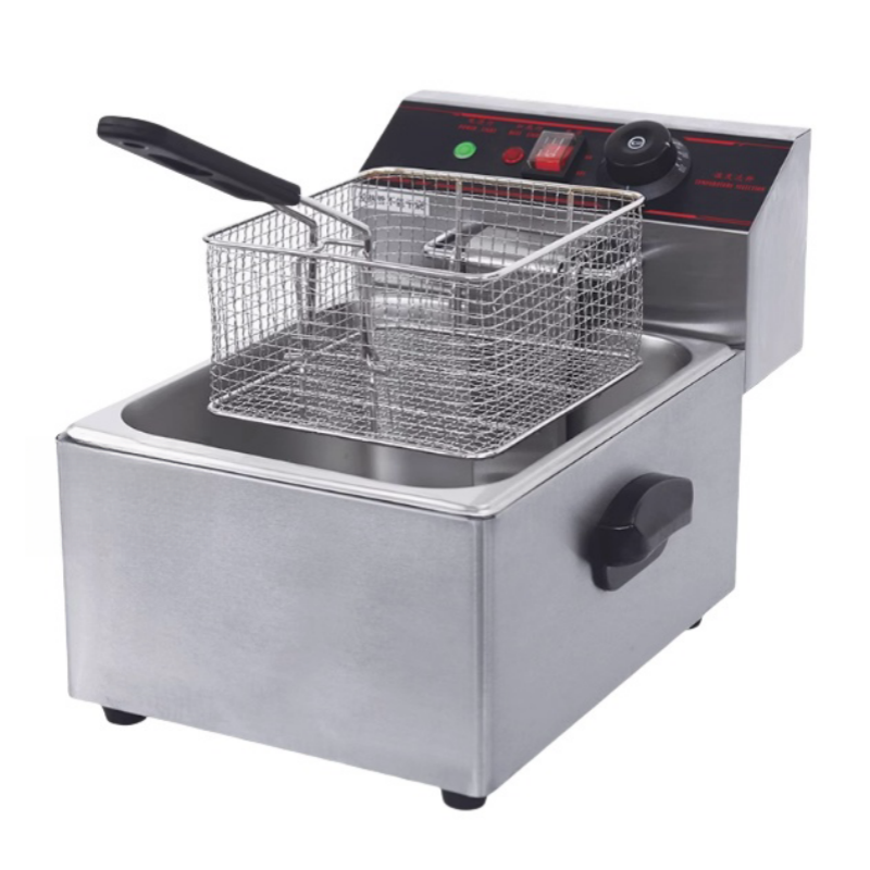 CE Certification  6L 8L 12L 16 - Commercial Deep Fryer Double Tank 12L review and price