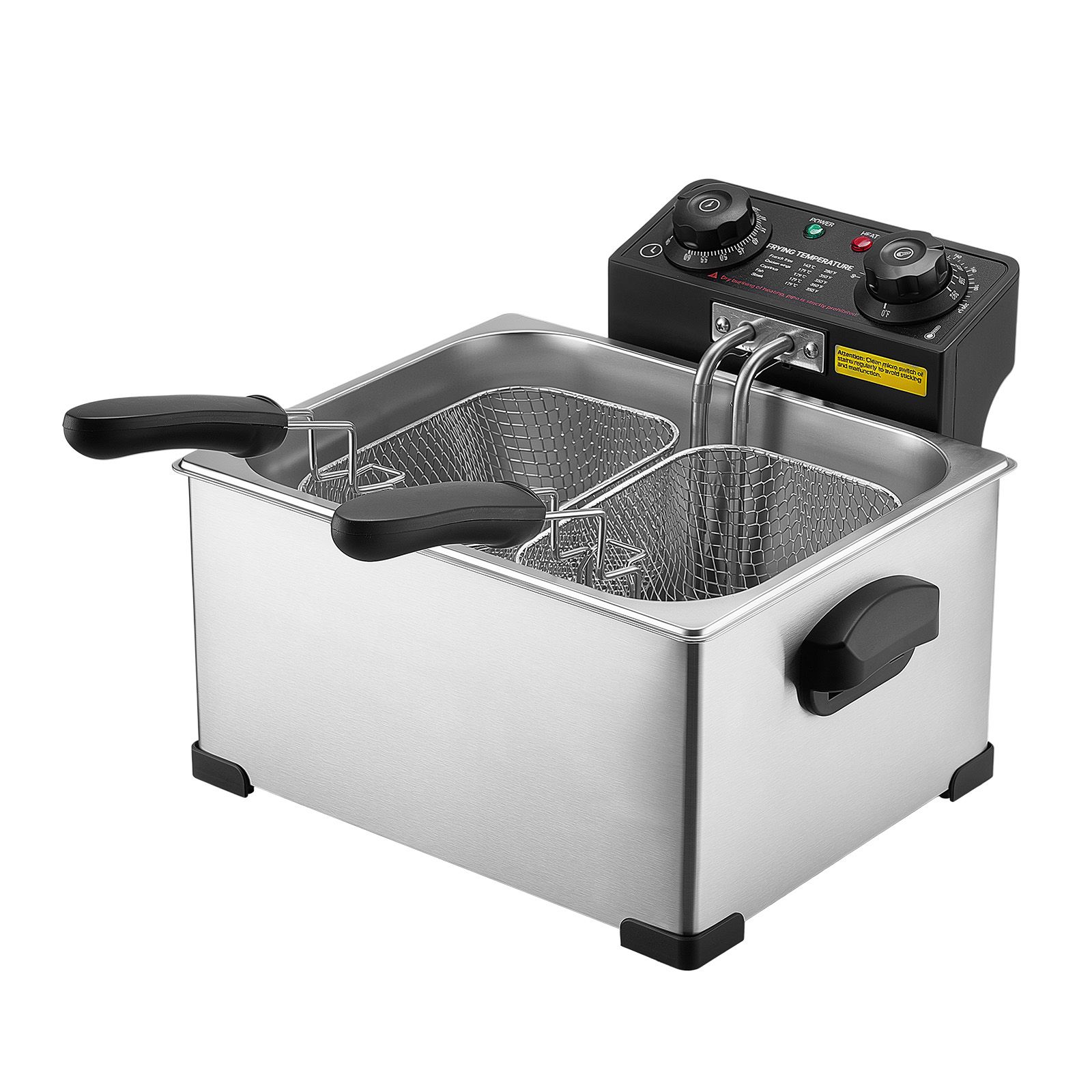 Commercial Electric Deep Fryer - Countertop Deep Fryer With Timer review and price