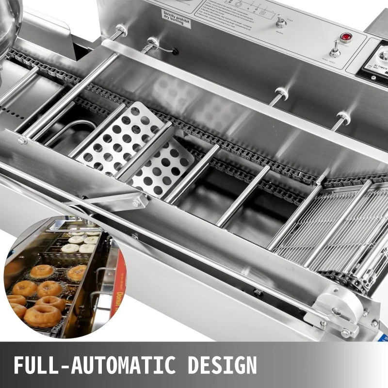 Customized Automatic Double Ro - Commercial Donut Fryer Electric review and price