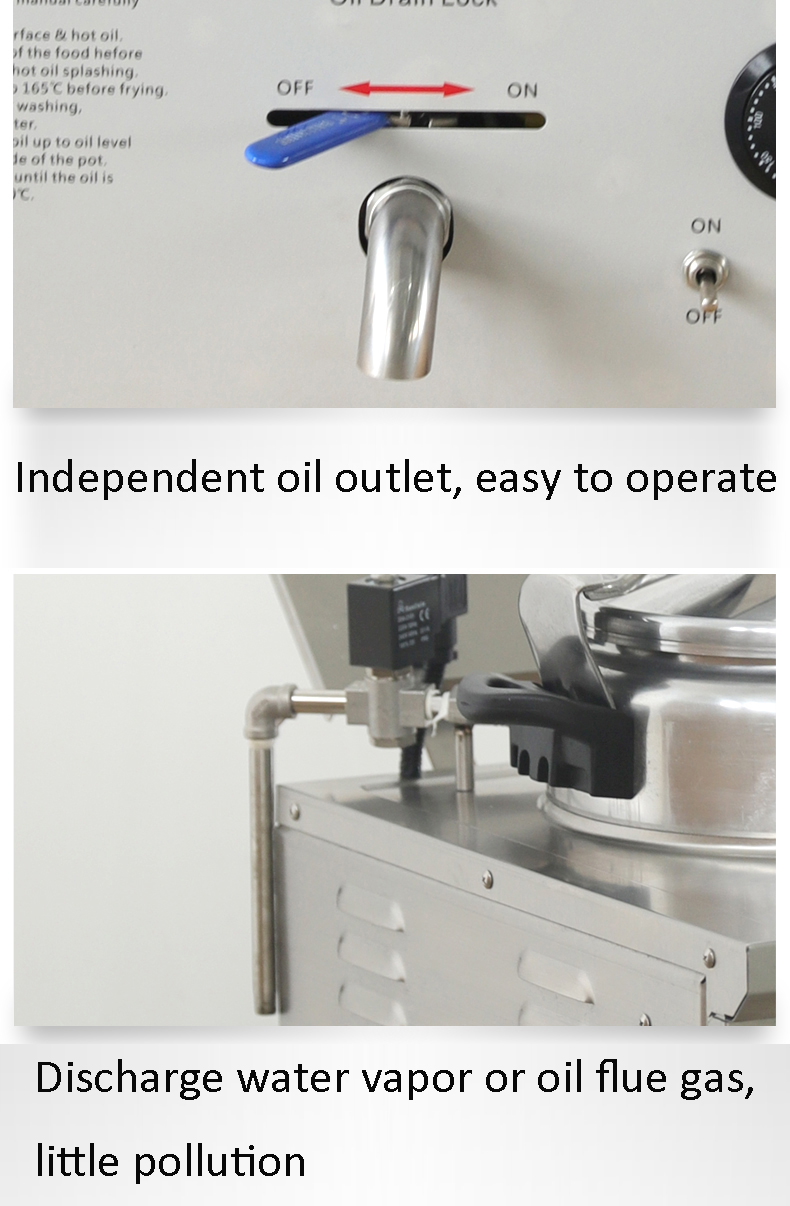 Commercial Fried Fast Food Res - Pressure Fryer Commercial Chicken review and price