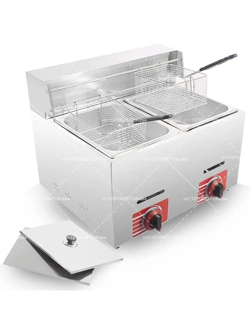 Commercial  Gas Deep Fryer Wit - Commercial Gas Deep Fryer Propane review and price